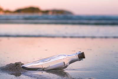  Poruka u boci iz Kanade pronađena u Škotskoj 