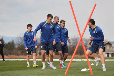  Fudbaleri BiH odradili još jedan trening u Butmiru 
