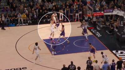  Koš Nikole Jokića za pobjedu 