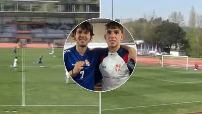  Mihajlo Cvetković dao gol Engleskoj s centra 