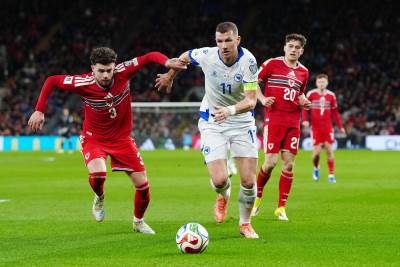  Edin Džeko poslije pobjee BIH protiv Velsa 