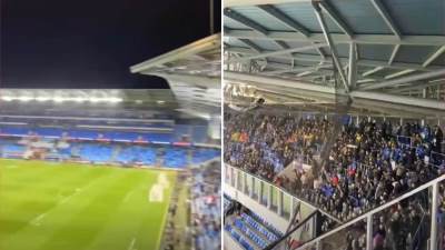  navijaci kosova skandiraju uck video snimak 