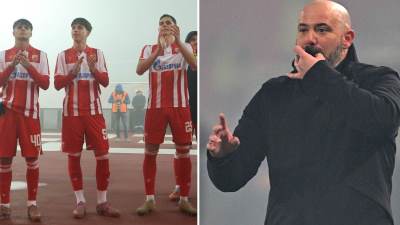  Dimitrije Šarić dao dva gola za Crvenu zvezdu  