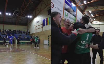  Tragikomična završnica rukometne utakmice u Sloveniji: Dobojski golman postao neplanirani heroj (VID 