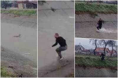  Hrabrost na djelu u Bratuncu: Jovan spasio srnu iz nabujale Križevice (VIDEO) 