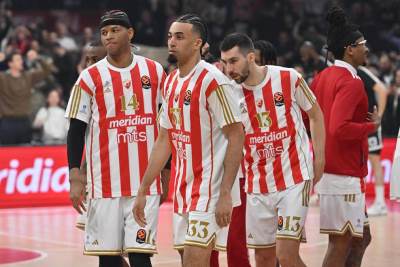  KK Crvena zvezda rizikuje da izgubi plej-of Evrolige 
