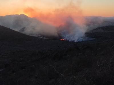  Trebinje: Izbio požar na gradskoj deponiji "Obodina" 