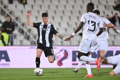  Superliga Partizan i Čukarički remi 0-0 