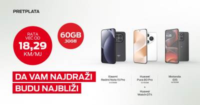  Vrhunski telefoni uz još više interneta u novoj m:tel ponudi 