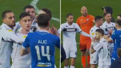  umalo izbila tuca na mecu partizan novi pazar 