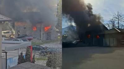  Požar zahvatio autoservis, ugrožena i kuća 