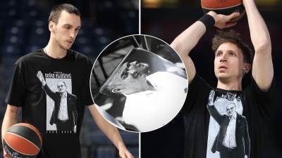  Navijači Partizana se opraštaju od Duška Vujoševića 