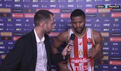  Džered Batler i Džordan Nvora o utakmici Asvel Crvena zvezda  