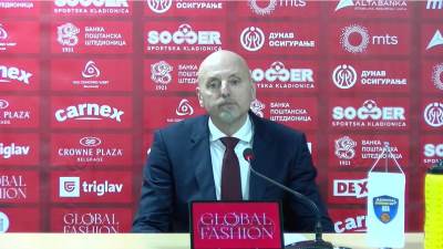  Saša Obradović o utakmici Crvena zvezda Kluž 