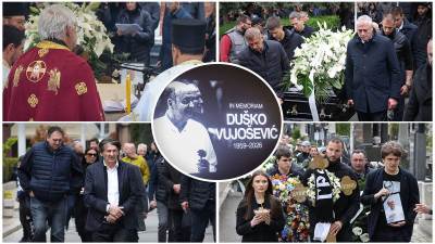  Hrvatski novinari o sahrani Duška Vujoševića 
