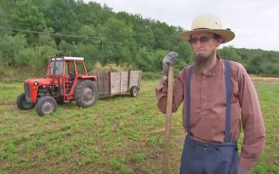  Kristofer je jedini Amiš u Srbiji 