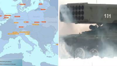  rusija objavila mapu potencijalnih ciljeva u evropi 