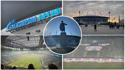  Stadion Zenita Gasprom arena reportaža 