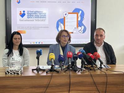  Fond „Duša djece“ finansira liječenje najmlađih u inostranstvu 