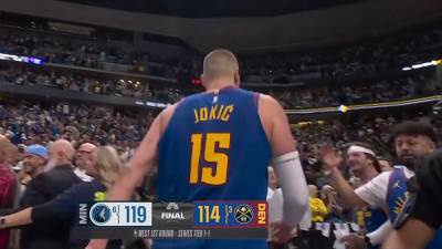  Nikola Jokić ljut poslije poraza Denvera  