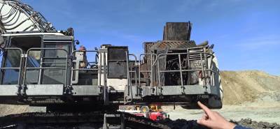   Izbio požar na bageru u Ugljeviku 