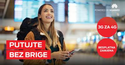  Putujete uskoro? Zamijenite 3G SIM karticu na vrijeme 