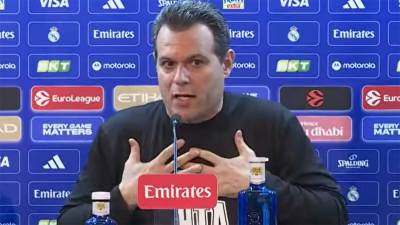  Dimitris Itudis o utakmici u suđenju u Evroligi 