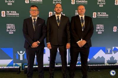 Vico Zeljković predvodio delegaciju FS BiH na 76. FIFA Kongresu u Vankuveru 