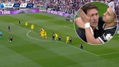  Vlahović dao gol za Juventus iz slobodnog udarca 