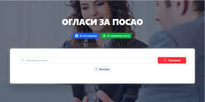  Digitalna platforma Oglasi za posao 