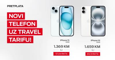  Izaberite svoj novi telefon i m:tel Travel tarifu 