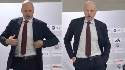  Saša Obradović nije htio da odgovara na pitanja novinara 