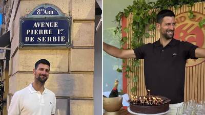  Novak Đoković u ulici Kralja Petra Prvog u Parizu 