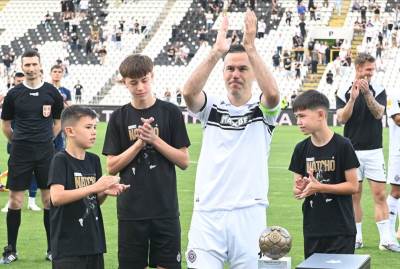  Natho dao gol na oproštaju od Partizana 