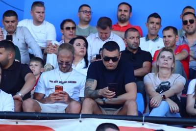  Uroš Račić na proslavi titule FK Borac 