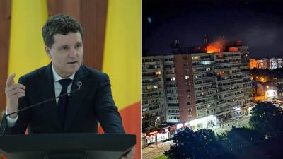 Rumunske vlasti o dronu koji je pogodio zgradu 