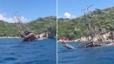  Potonuo brod sa turistima u Turskoj 