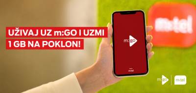  m:tel poklanja 1GB mobilnog interneta za korisnike m:GO aplikacije 