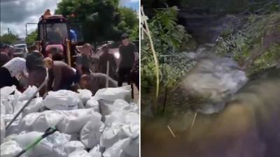  Pucanje brane na rijeci Kuban u Krasnodarskom kraju 