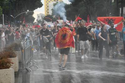  Protesti u Albaniji treći dan 