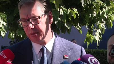  Vučić iz Tivta o prijedlogu pristupanja Srbije Evropskoj uniji: "Podržavamo non pejper Makrona i Merca" 