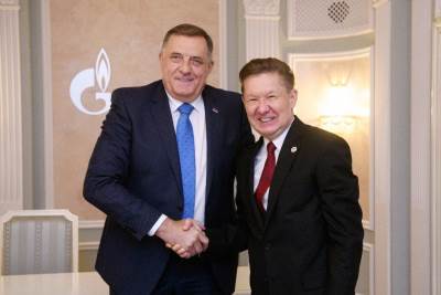  Dodik i Aleksej Miler iz Gasproma 