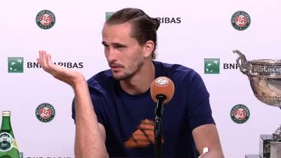  Zverev prekinuo intervju 