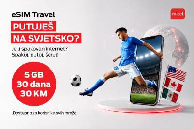  eSIM travel paket u mtel 