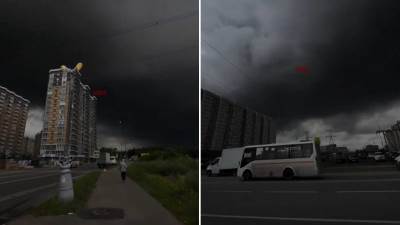  Crna kiša pala na Moskvu nakon napada dronovima 