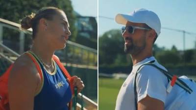  Đoković i Sabalenka dogovarali snimanje za Tiktok 