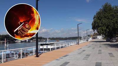  na splav u beogradu bačen molotovljev koktel 