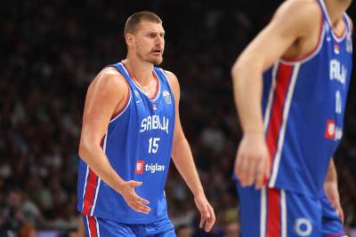  Srbija lagano srušila Švajcarce: Nikola Jokić zaplesao u dresu "orlova" pred spektakl protiv BiH u Beogradu 