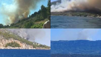   Veliki požar na Hvaru pod kontrolom, izgorjelo 200 hektara rastinja i borovine 
