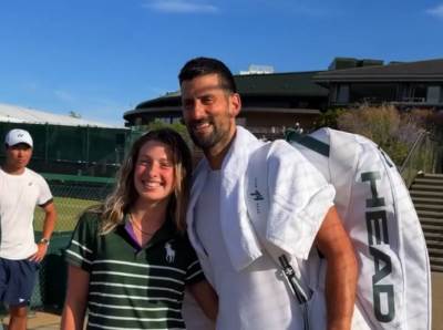  Novak Đoković na Vimbldonu sreo djevojku koju je uplašio 
